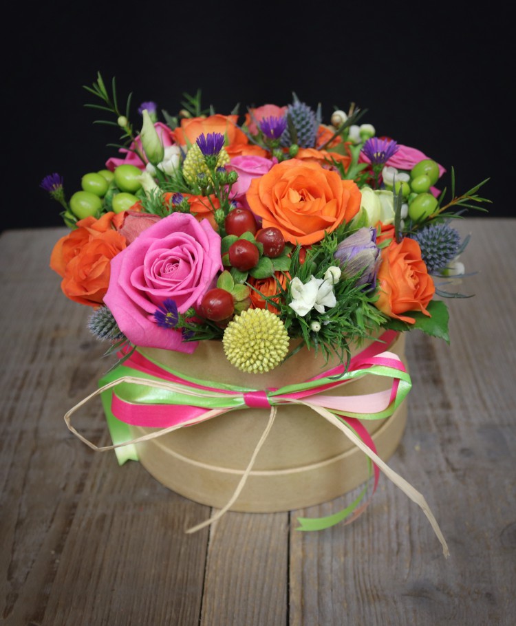 Artificial deals flower box